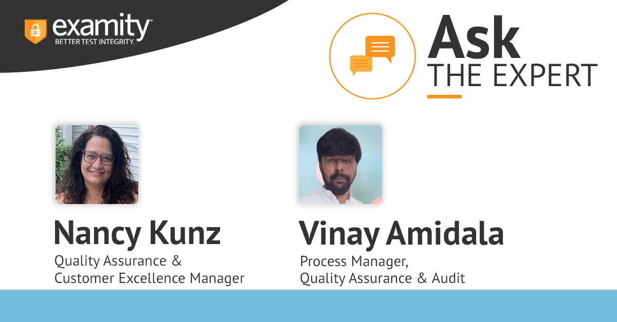 Taking a Second Look at Examity’s Auditing Team